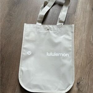 lululemon athletica Light Gray Tote Bag